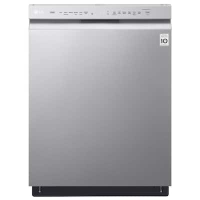 24 in. Front Control Built-In Tall Tub Dishwasher in Stainless Steel with QuadWash and Stainless Steel Tub, 48 dBA
