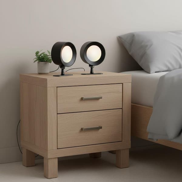 2 Pack Magnetic 360° Rotating Picture Lights, Wall Lights with Remote and Dimmable Control for Bedroom Living Room