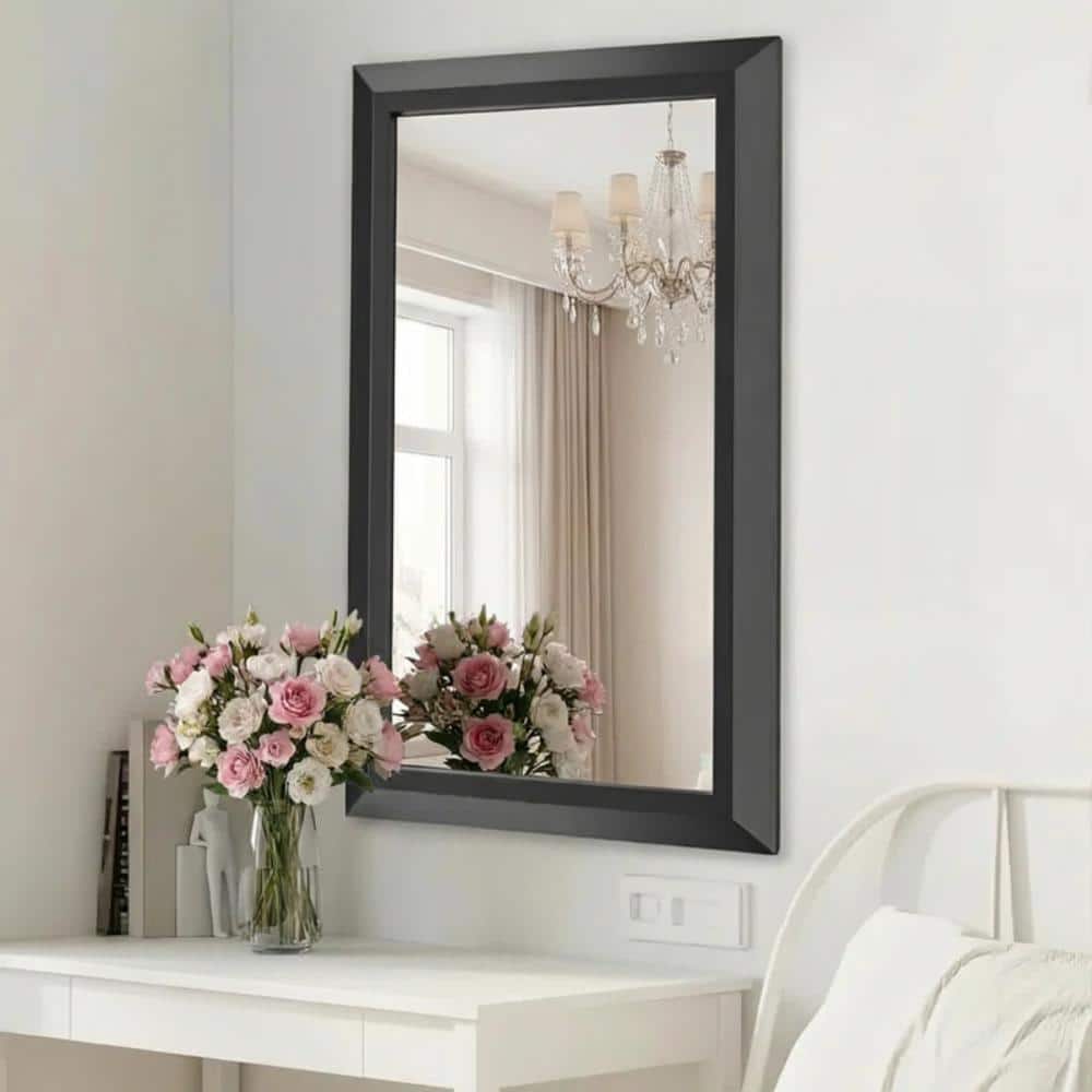 Belveled Edged Accent Rectangular Bathroom Wall Mirror price history on PriceWatchPro