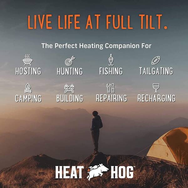 HEAT HOG 9,000 BTU Radiant Propane Portable Heater HH-09SLN-A - The Home  Depot