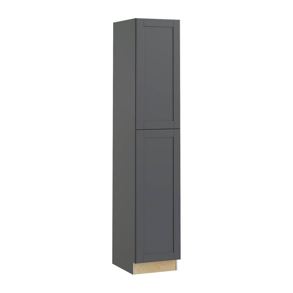 Washington 18 in. W x 24 in. D x 96 in. H Assembled Plywood Pantry Kitchen 