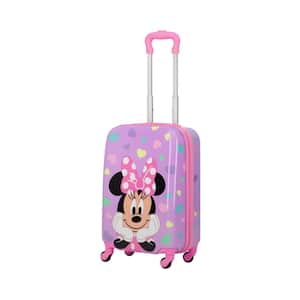 Disney Minnie Mouse Hearts All over Print Kids 21 in. Luggage