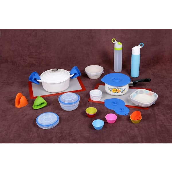 Living and Home Collapsible Kitchen Silicone Bowl