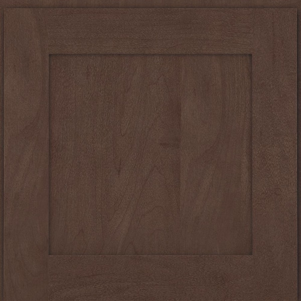 KraftMaid 14-5/8 in. x 14-5/8 in. Cabinet Door Sample in Molasses