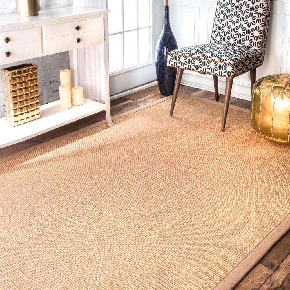 Handmade Beige Wool Flat Woven Accent Rug 3'x5'
