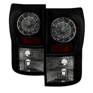 Spyder Auto Lexus IS250 06-08 LED Tail Lights - Black Smoke