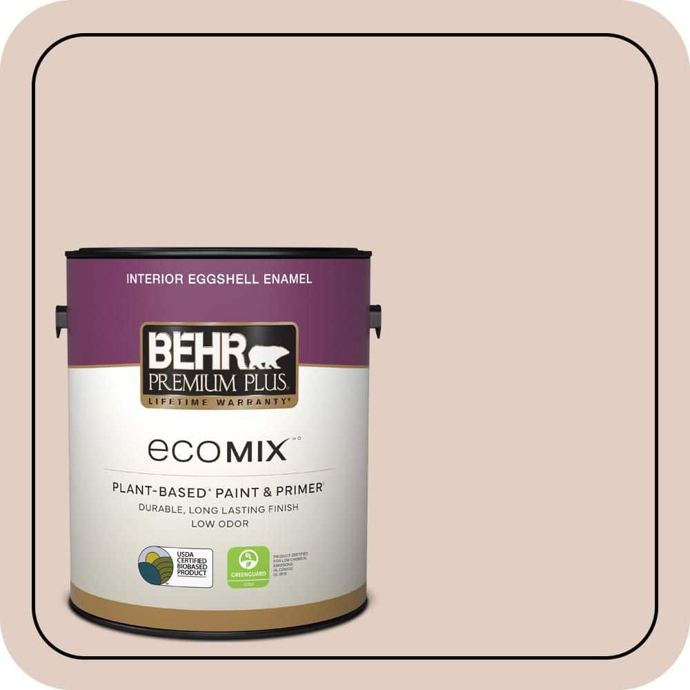 1 gal. #PWN-73 Winsome Beige Eggshell Enamel EcoMix Plant-Based Interior Paint & Primer price history on PriceWatchPro