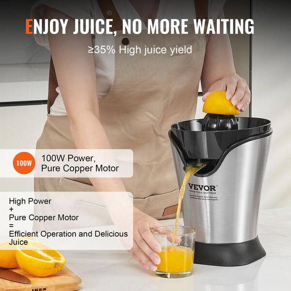 Citrus Juicer Electric Orange Squeezer Lemon Squeezer Electric High Juice  Yield