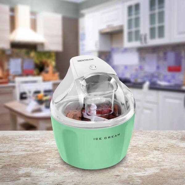 1.5-Quart Electric Ice Cream Maker,Churner does all the mixing
