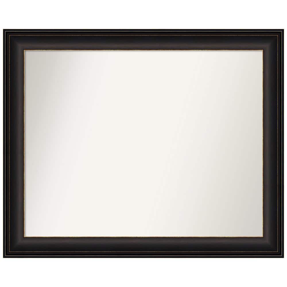 Amanti Art Choose Your Custom Size 32.5 in. x 26.5 in. Classic Rectangle  Trio Oil Rubbed Bronze Framed Bathroom Vanity Wall Mirror DSW5065717 - The  Home Depot