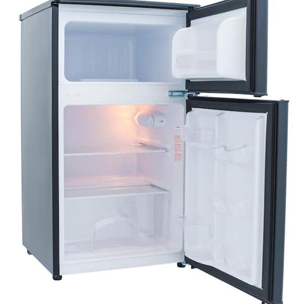 3.1 cu. ft. Mini Fridge in Stainless Look