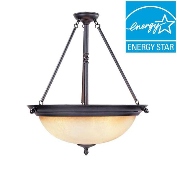 Designers Fountain Lincoln Collection 1-Light Oil Rubbed Bronze Hanging Pendant