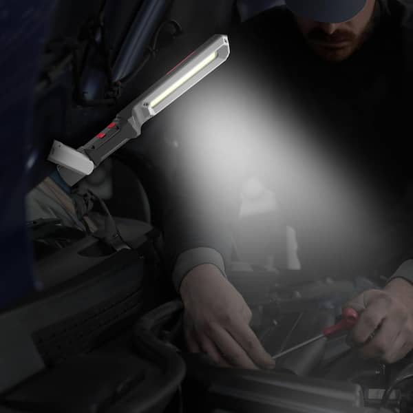 Husky 800 Lumens Rechargeable Swivel Work Light RS800HD - The Home