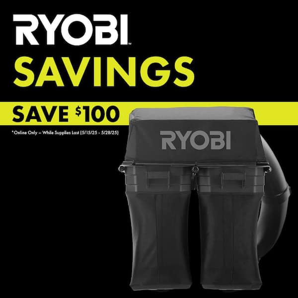 Bagger for RYOBI 48V 42 in. Zero Turn Riding Lawn Mowers