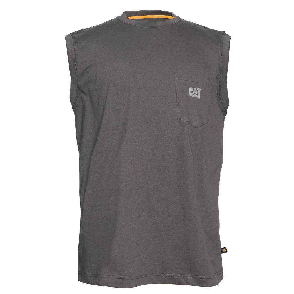 Dark Shadow Cotton Sleeveless Pocket 