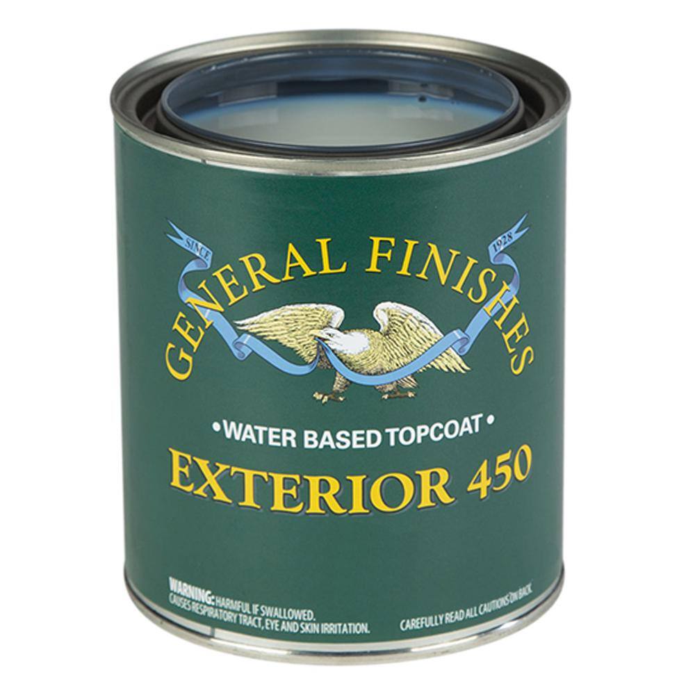 General Finishes 1 gal. Satin Exterior 450 Clear Varnish