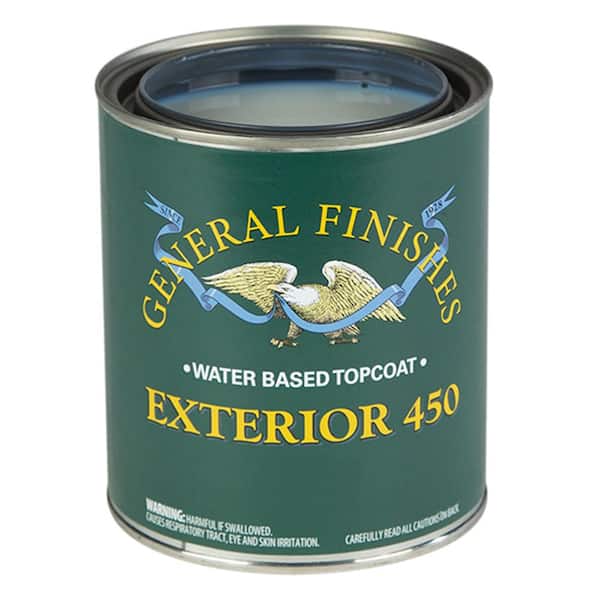 General Finishes 1 gal. Satin Exterior 450 Clear Varnish