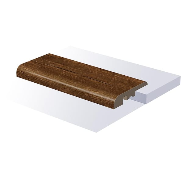 Selkirk Bitter Cimarron 0.35 in. T x 1.57 in. W x 94 in. L Waterproof Vinyl End Cap Moulding