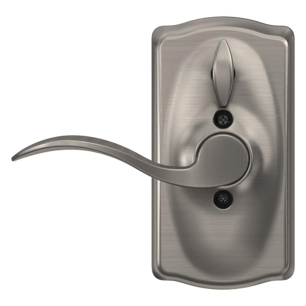 Satin Nickel Electronic Keypad Entry Lock with Lever