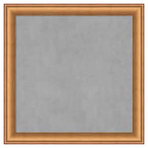 Salon Scoop Copper 14 in. x 14 in. Framed Magnetic Board