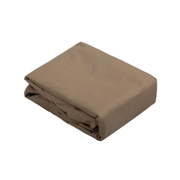 WESTIN OUTDOOR Sunshade Brown Water Resistant Patio Chair Cover Size L
