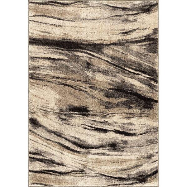Orian Rugs Brushed Bristol Multi 8 ft. x 11 ft. Abstract Indoor Area Rug