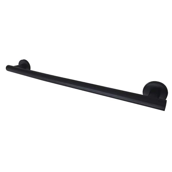 Kingston Brass Berwyn 36 in. x 1.25 in. Grab Bar in Matte Black