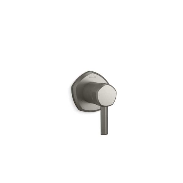 KOHLER Occasion Lever 1-Handle Tub and Shower Faucet Trim in Vibrant Brushed Nickel