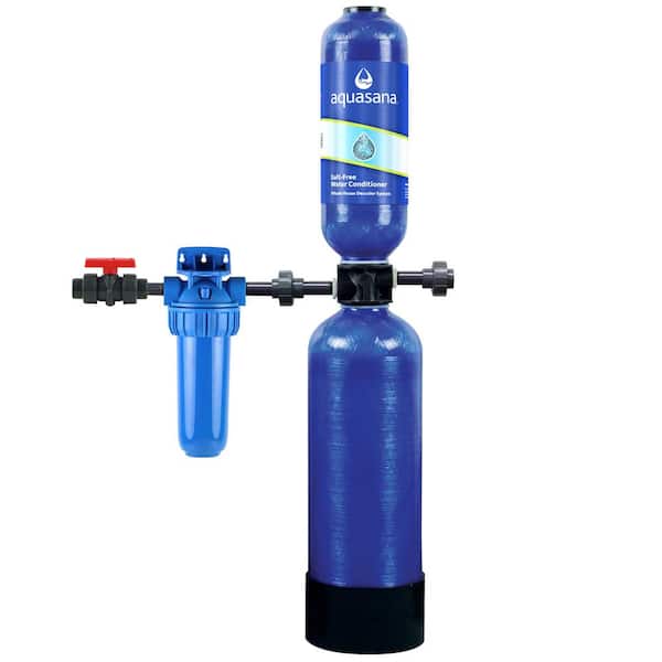 Aquasana 600,000 Gal. Whole House Salt-Free Water Conditioner with Pre-Filter and Install Kit