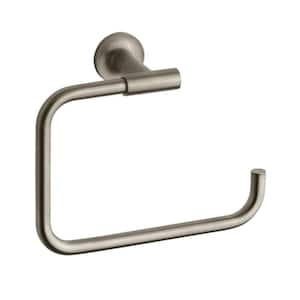 Purist Towel Ring in Vibrant Brushed Bronze
