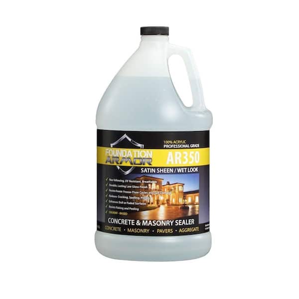 Foundation Armor Ultra Low VOC 1 gal. Wet Look Satin Sheen Acrylic Concrete, Paver and Aggregate Sealer