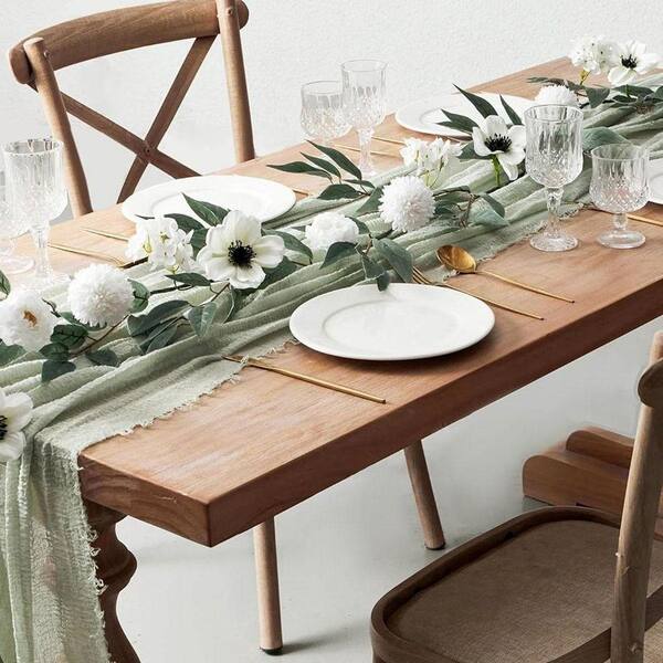 6 ft. White Artificial Mixed Flower Garland Flowers Spring Garland