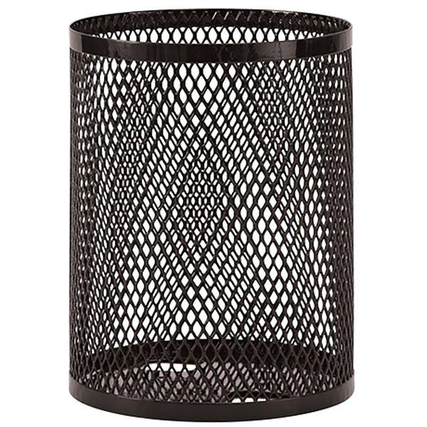 Unbranded Portable 32 Gal. Black Diamond Commercial Trash Can
