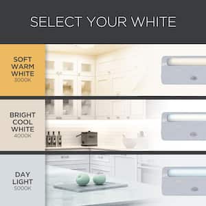 ProLink Hardwired 18 in. LED White Under Cabinet Light, Linkable, 3 Color Temperature Options
