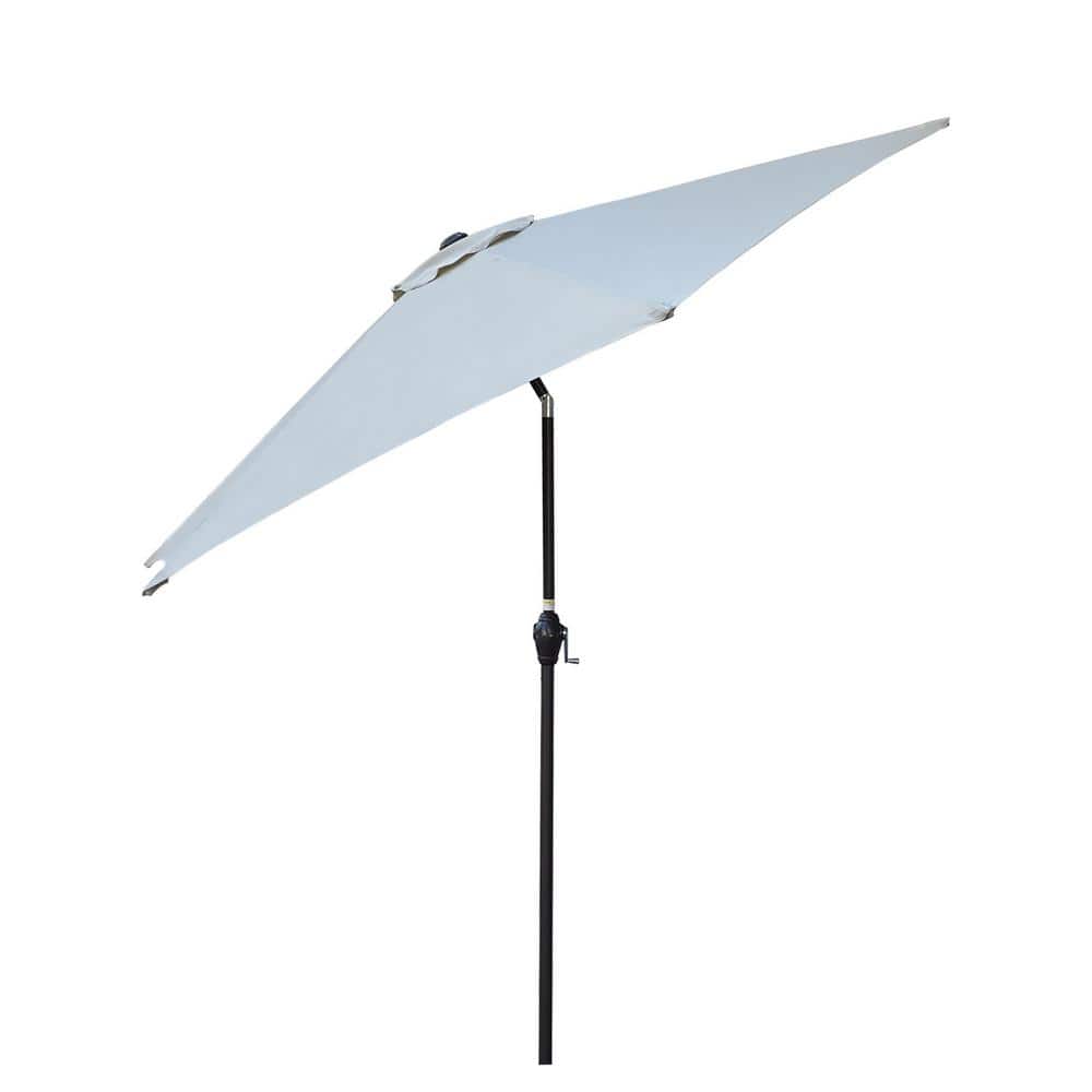 9 ft. Steel Market Tilt Patio Umbrella in Frozen Dew with Crank and tilt price history on PriceWatchPro