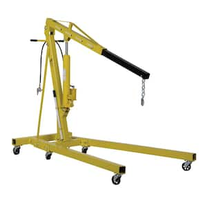 2,000 lb. Capacity Air/Hand Pump Hyraulic Shop Crane