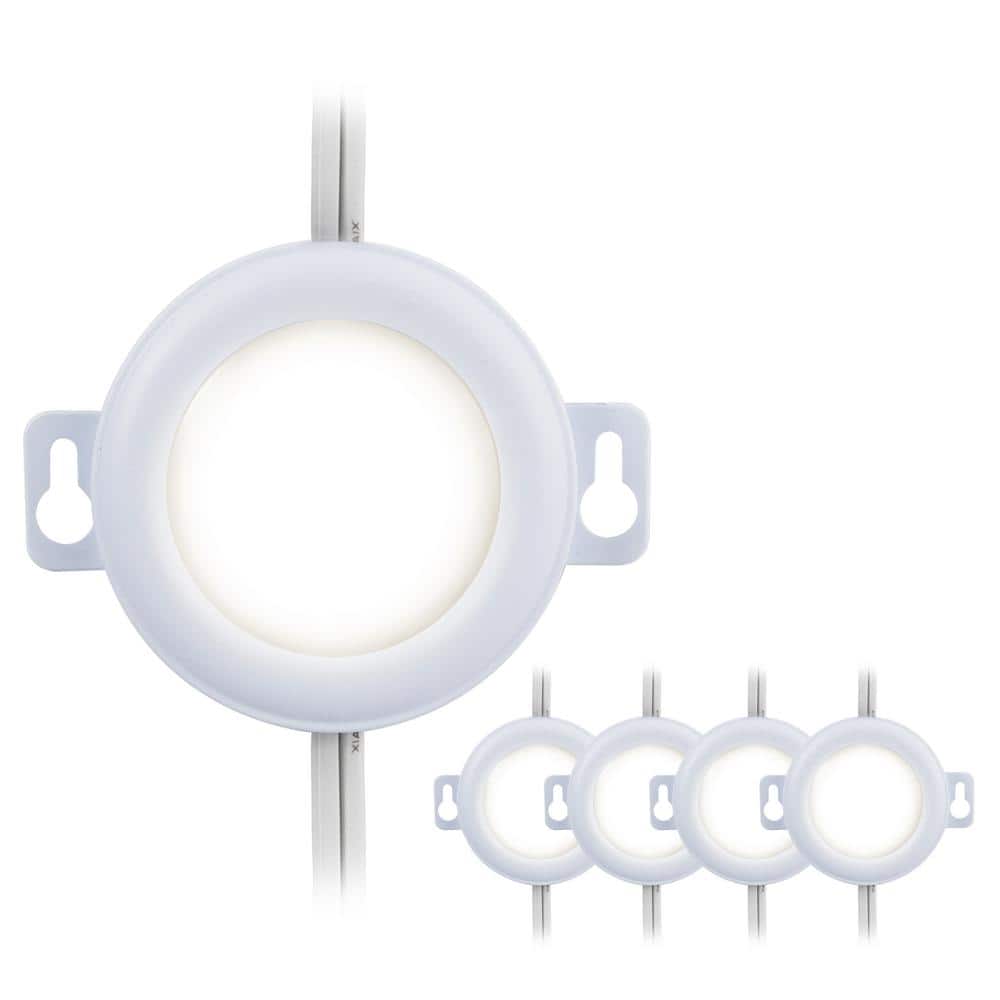 ULTRA PROGRADE EZ Link Linkable Plug-in LED White Puck Light with