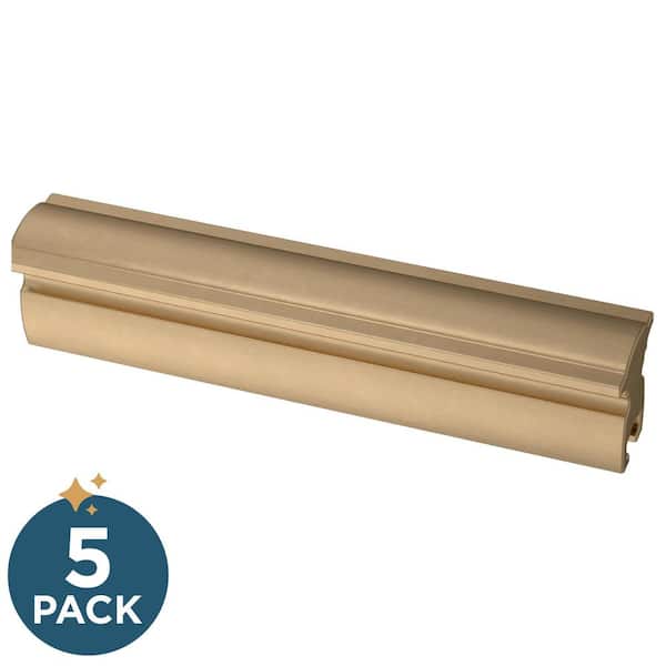 Franklin Brass 5-Pack Classic Curve Adjusta-Pulls Adjustable 1 to 4 in. (25-102 mm) Classic Champagne Bronze Cabinet Drawer Pulls