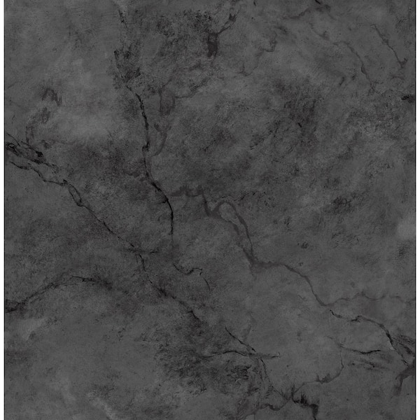 Black Hayden Peel and Stick Wallpaper Sample