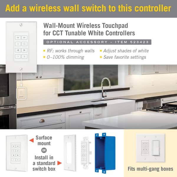 Armacost Lighting ProLine CCT Tunable White Lighting LED Remote
