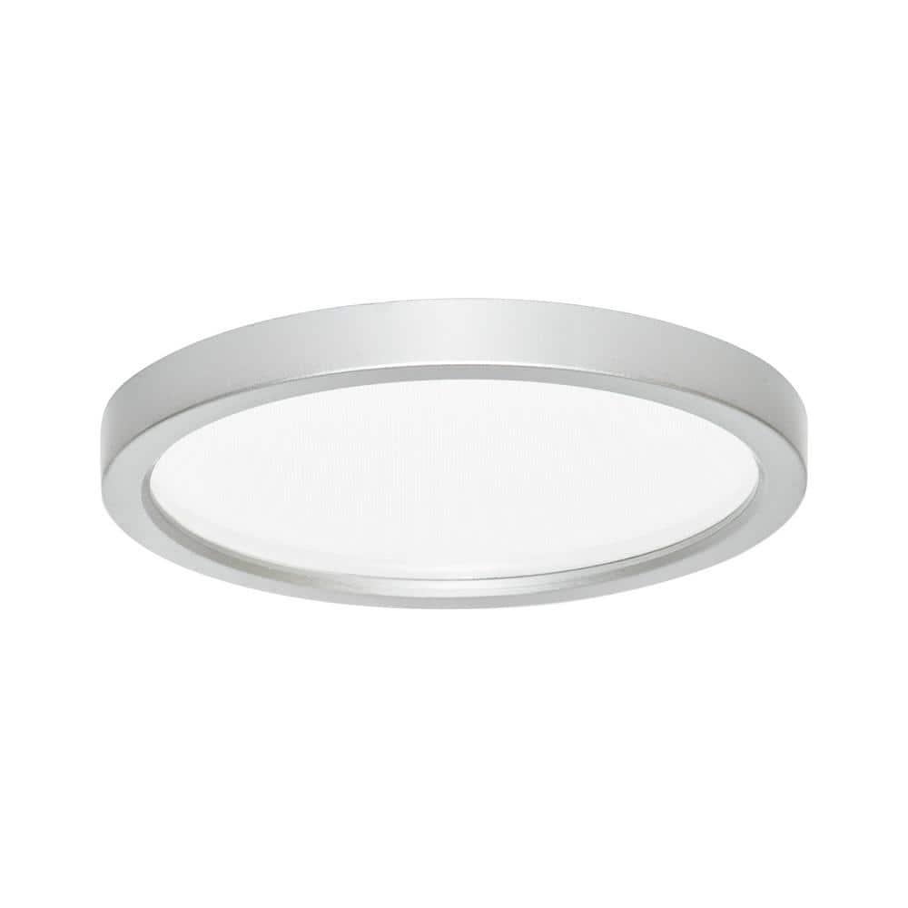 Round Slim Disk Length 7 in. Round Fixture 3000K Warm White New Constructio