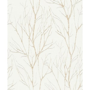 Botanical Gold Wallpaper Sample
