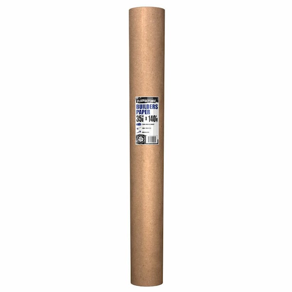 Pratt Retail Specialties 2.9 ft. x 140 ft. Brown Builder's Paper