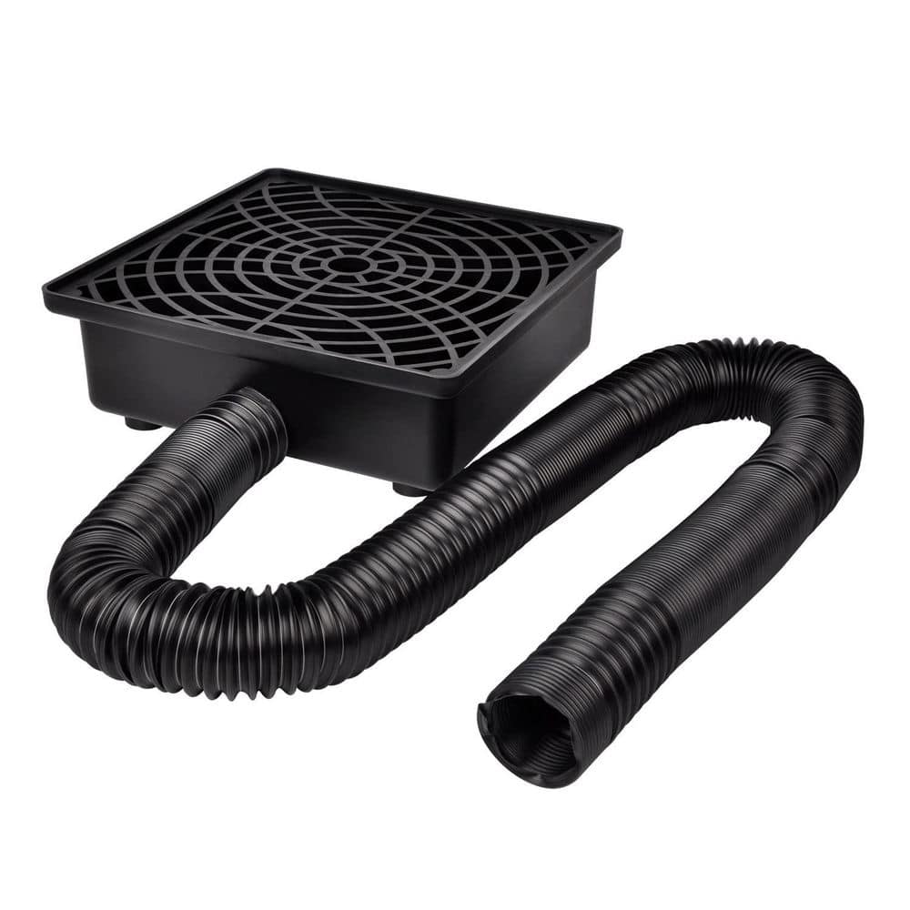 Catch Basin Gutter Downspout Extensions, 12 in. x 4.2 in. Plastic Catch Basin Downspout Extender with Flexible Pipe price history on PriceWatchPro