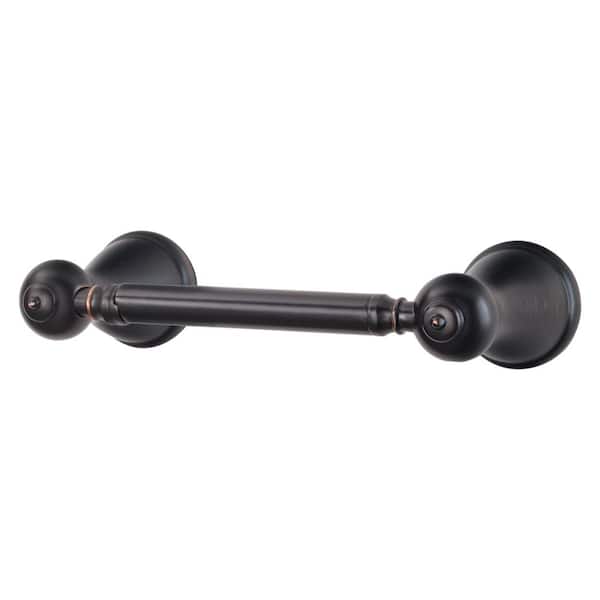 Pfister Marielle Wall Mount Double Post Toilet Paper Holder in Tuscan Bronze