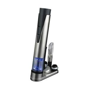 Electric Blue 1 Wine Opener and Preserver Set