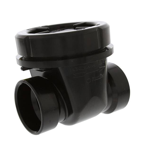 JONES STEPHENS - 1-1/2 in. ABS Backwater Valve for Drainage Systems