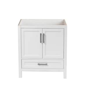 Salerno 31 in. W x 22 in. D Bath Vanity Cabinet Only in White