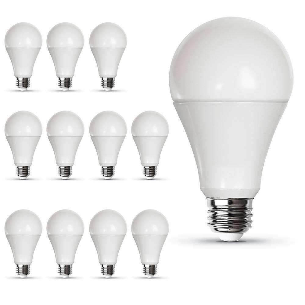 150-Watt Equivalent A21 Dimmable General Purpose E26 Medium Base LED Light Bulb in Daylight (5000K) (12-Pack) price history on PriceWatchPro