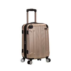 London Expandable 20 in. Hardside Spinner Carry On Luggage, Champagne